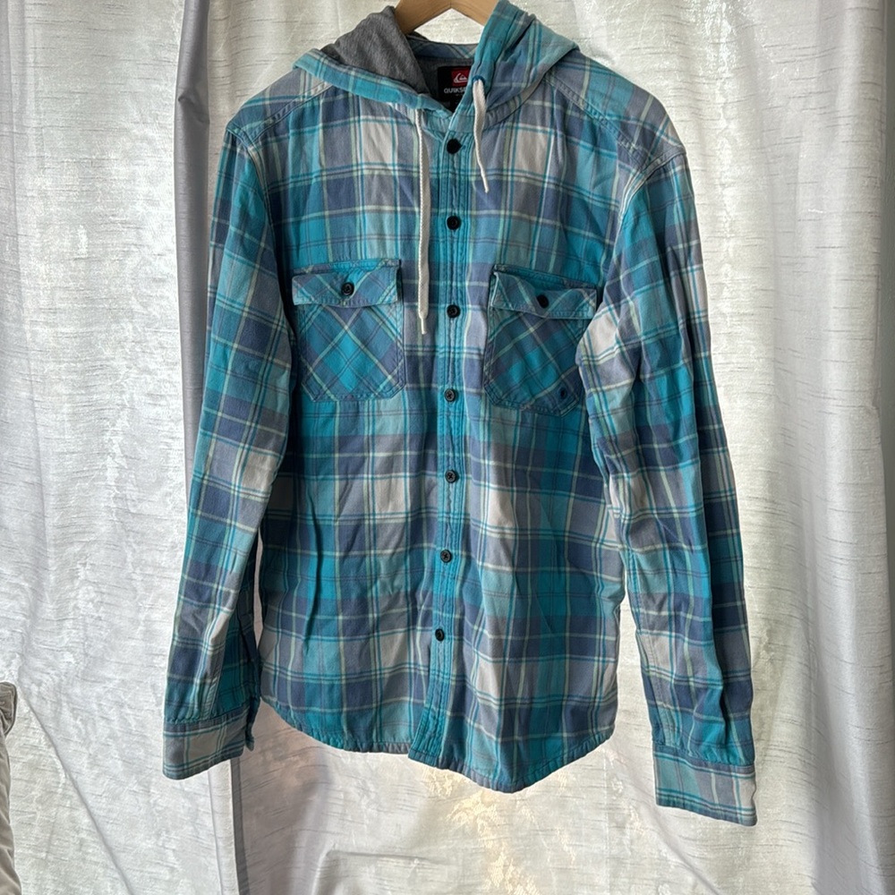 Quicksilver Button Hoodie